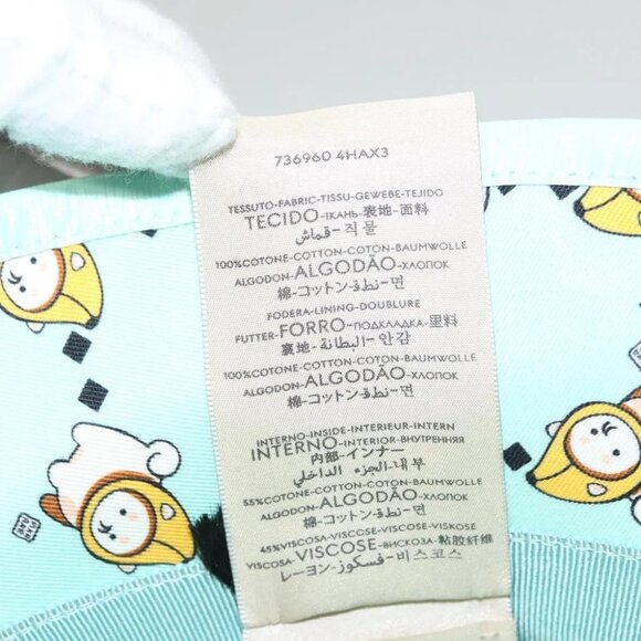 GUCCI Cap Canvas M Light Green - Picture 13 of 15